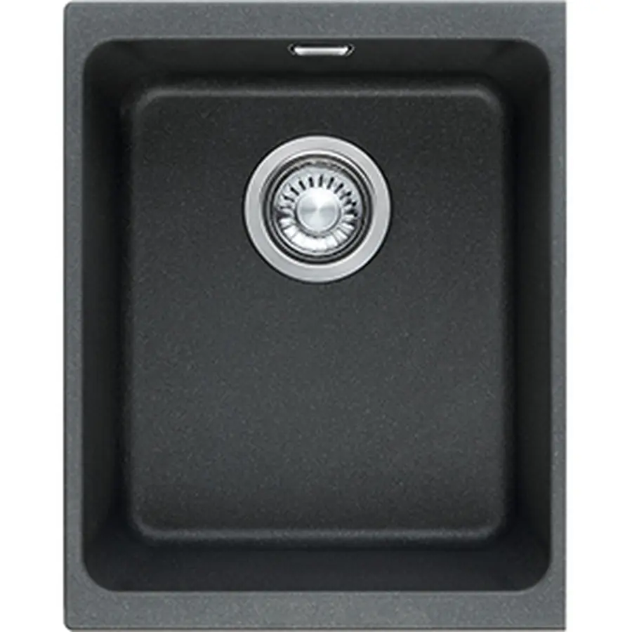 Кухонная гранитная мойка Franke Kubus KBG 110-34 фрагранит Оникс