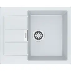 Кухонна гранітна мийка Franke Sirius SID 611-62 Slim Тектонайт Білий
