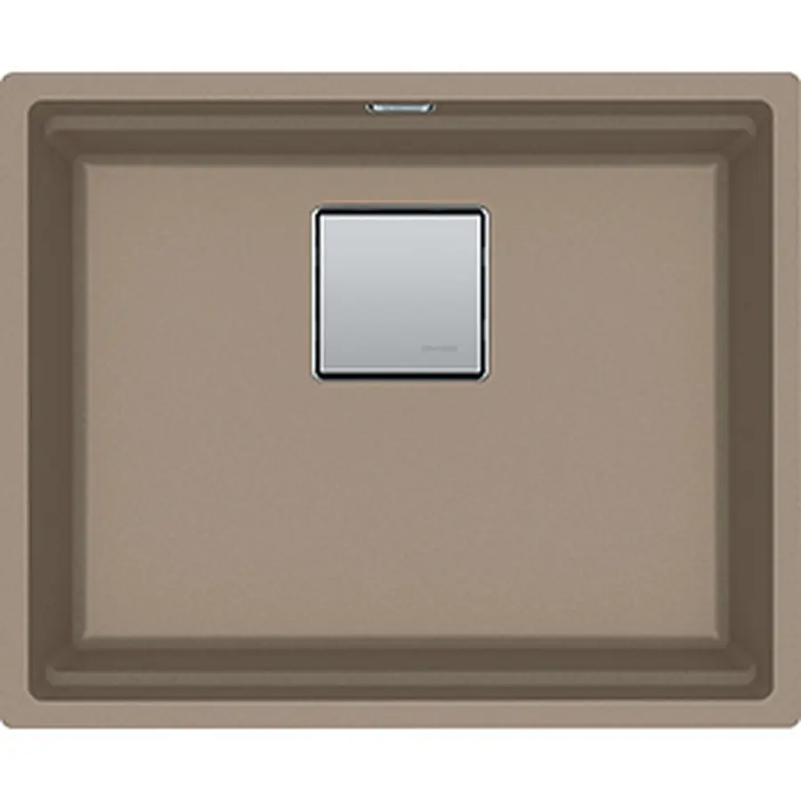 Кухонна гранітна мийка Franke Kubus 2 KNG 110-52 Фраграніт Мигдаль