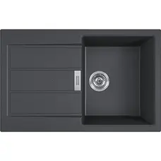 Кухонная гранитная мойка Franke Sirius 2.0 S2D 611-78 Тектонайт Черный