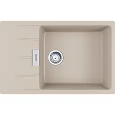 Кухонна гранітна мийка Centro CNG 611-78 XL Фраграніт Сахара