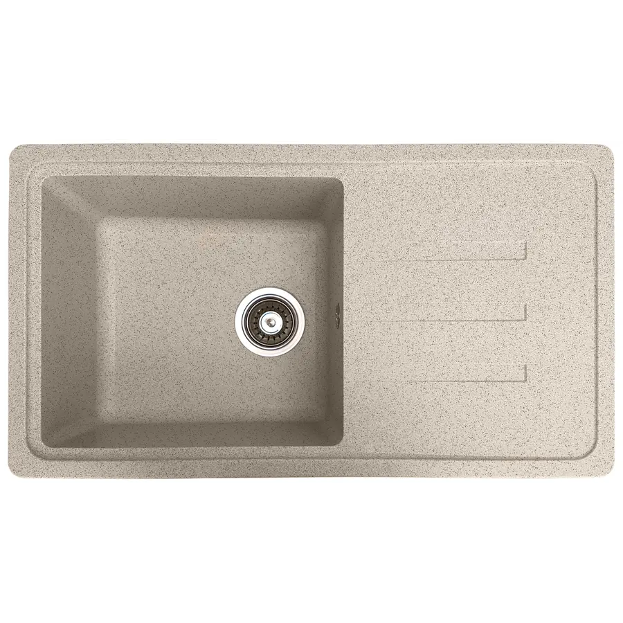 Кухонна мийка Galati Trei 78 Gri (802), Грі, Грі