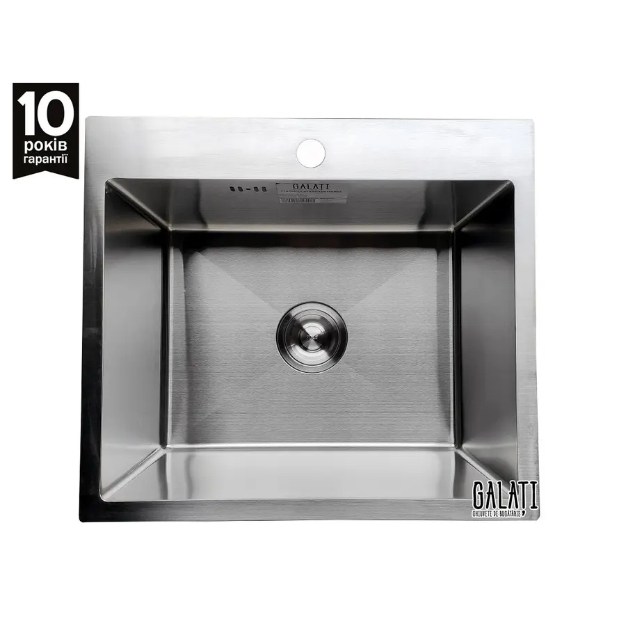 Кухонная мойка Galaţi Arta U-490 5448 стальная