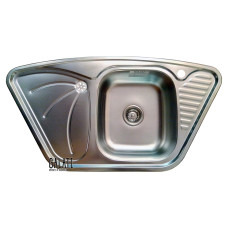 Кухонна мийка з нержавіючої сталі Galaţi Meduză Nova Satin 9550