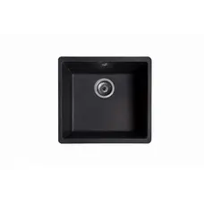 Кухонная гранитная мойка Galati Mira U-400 Antracit (901)