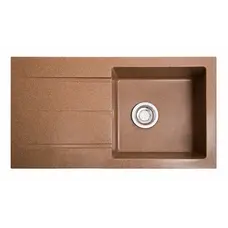 Гранитная мойка Galaţi Quadro Teracotă (701) 78 * 44
