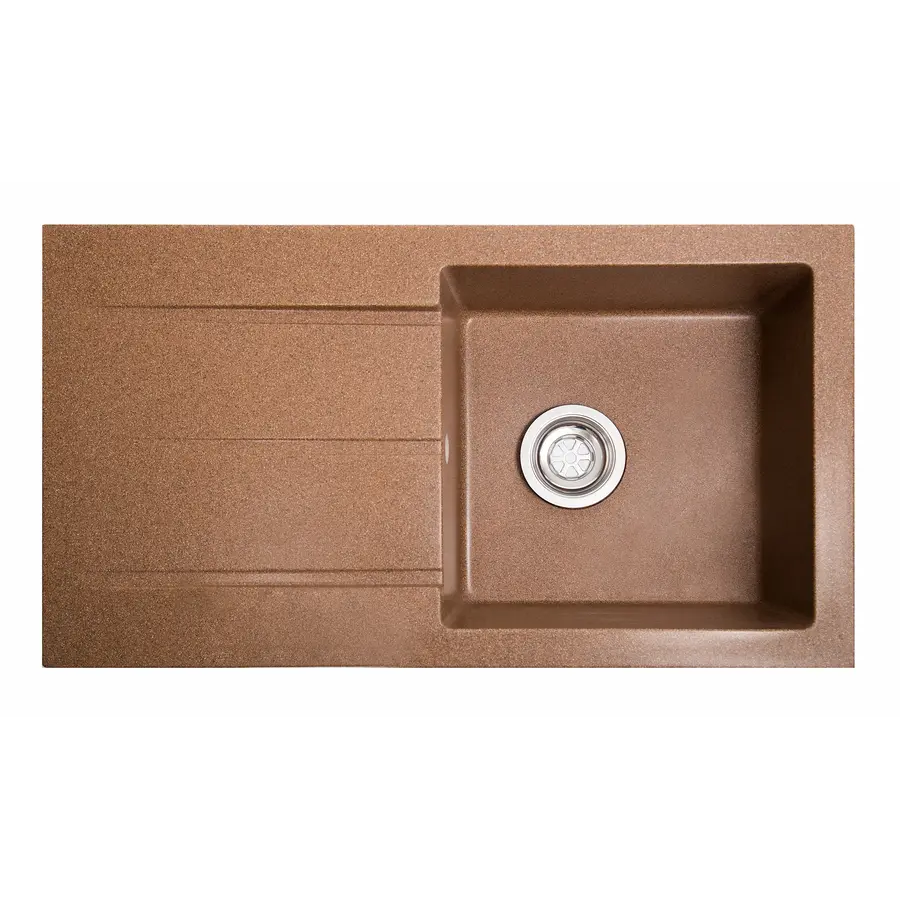 Гранітна мийка Galaţi Quadro Teracotă (701) 78*44