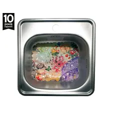 Кухонна мийка сталева Galaţi (Eko) Mala Textură 3838 декор