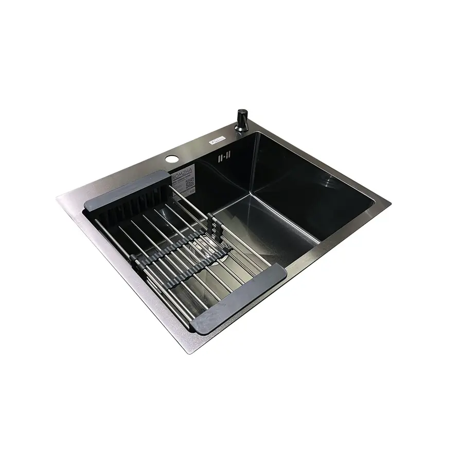 Кухонна мийка Romzha Arta U-550S Max BL