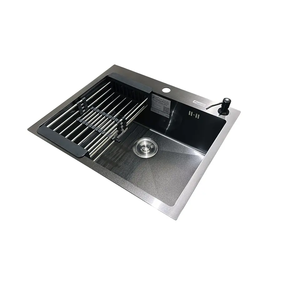 Кухонна мийка Romzha Arta U-550S Max BL