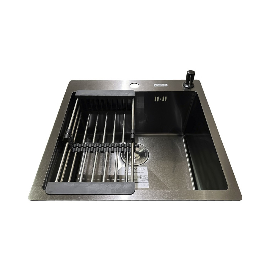 Кухонна мийка Romzha Arta U-450S BL