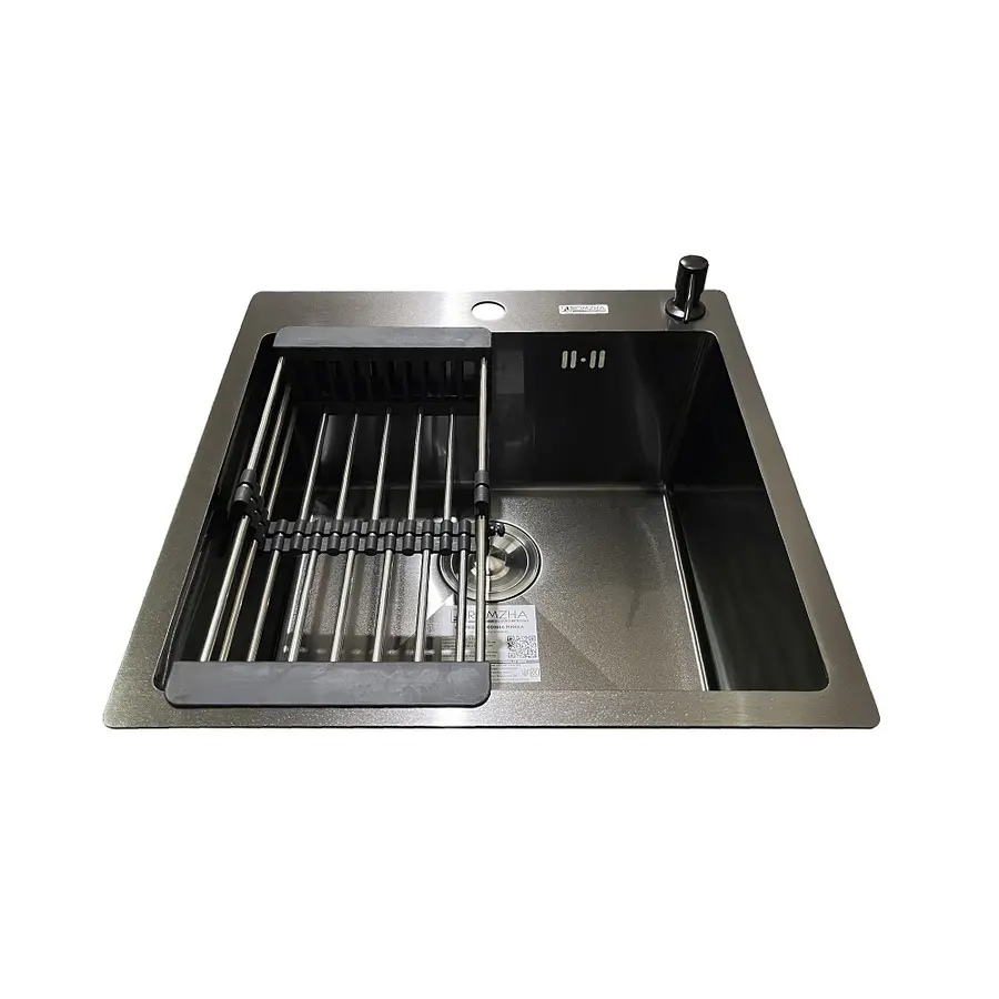 Кухонна мийка Romzha Arta U-450S BL