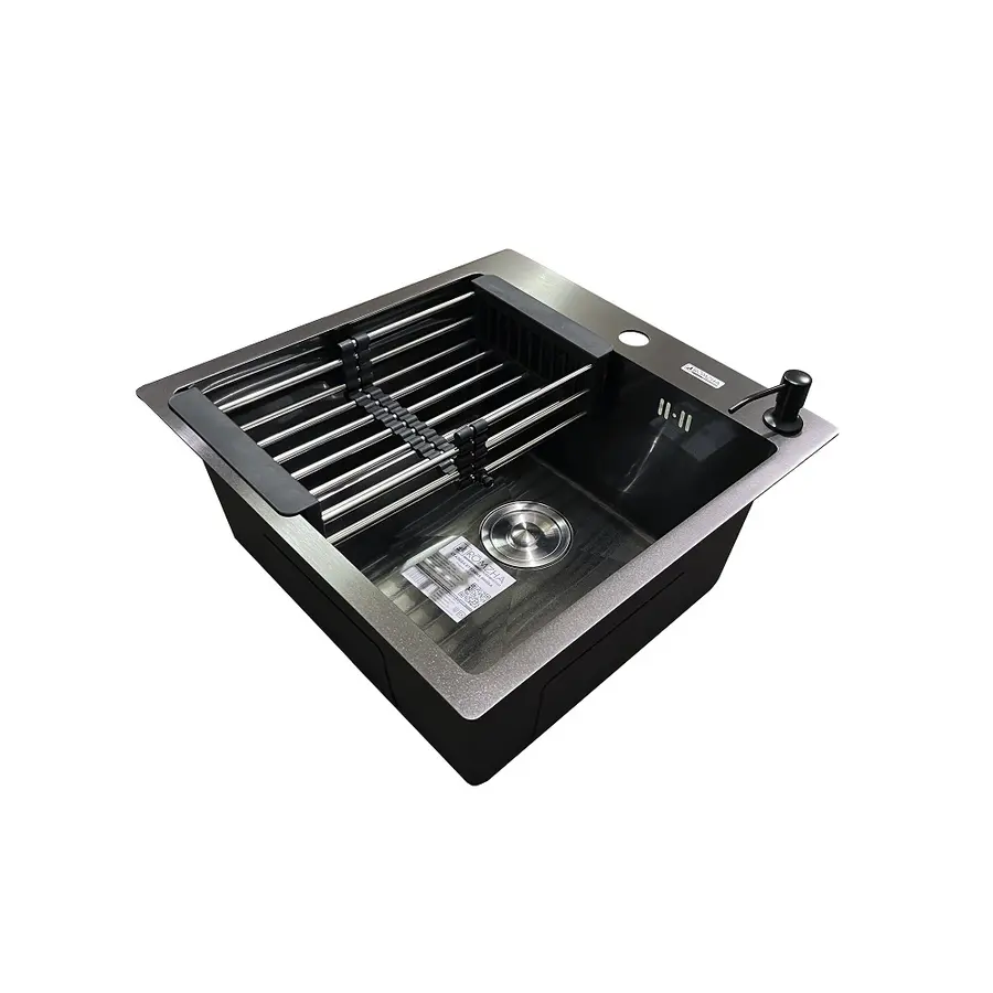 Кухонна мийка Romzha Arta U-450S BL