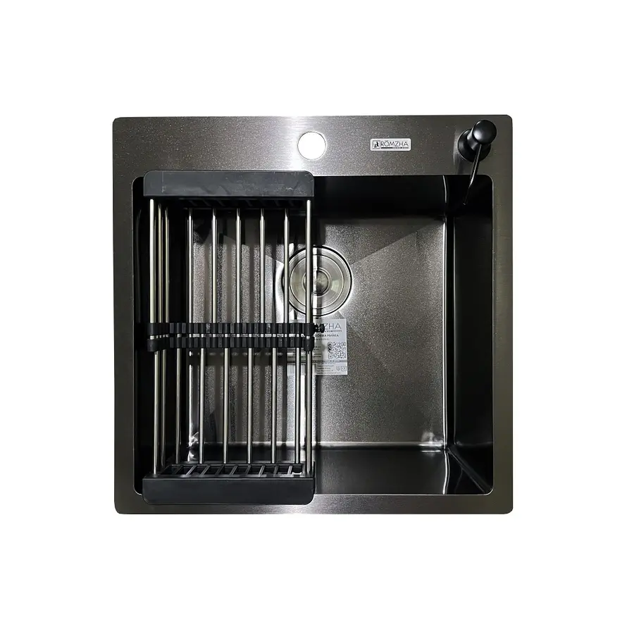 Кухонна мийка Romzha Arta U-450S BL
