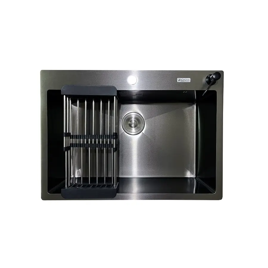 Кухонна мийка Romzha Arta U-650S Max BL