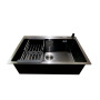 Кухонна мийка Romzha Arta U-650S Max BL