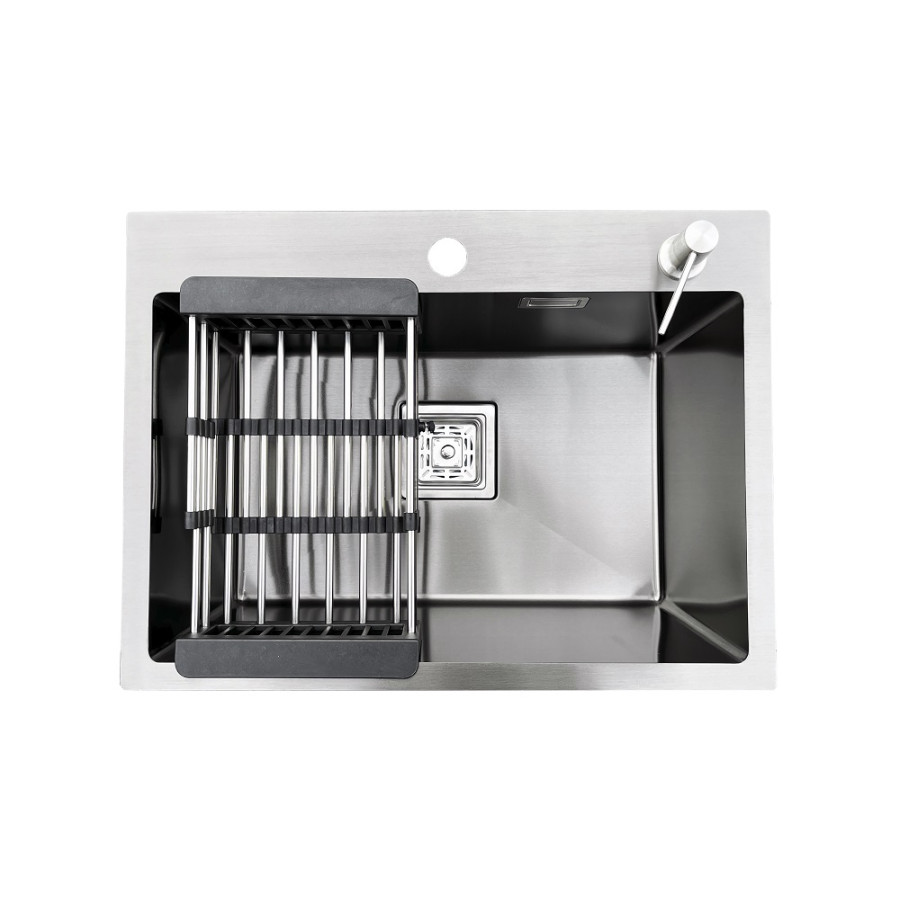 Кухонна мийка Romzha Arta Nova U-550 BL