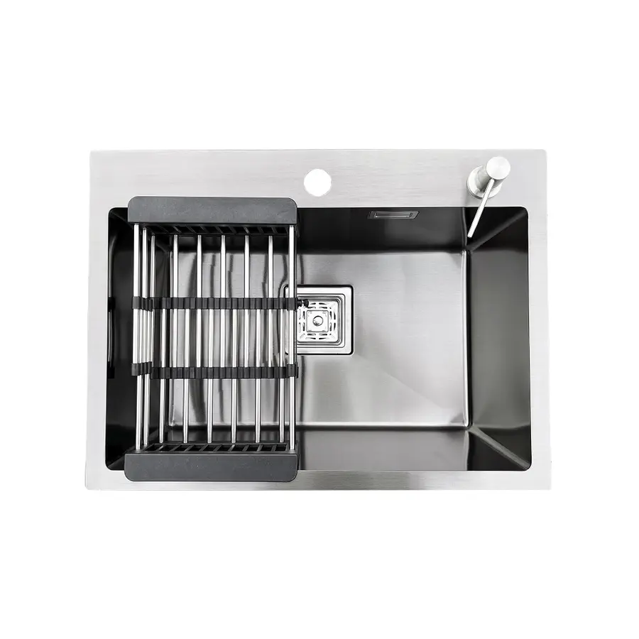 Кухонна мийка Romzha Arta Nova U-550 BL