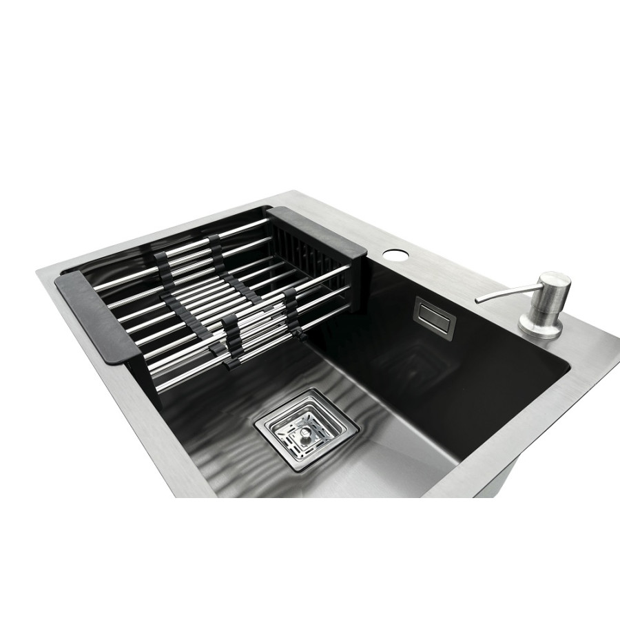 Кухонна мийка Romzha Arta Nova U-550 BL