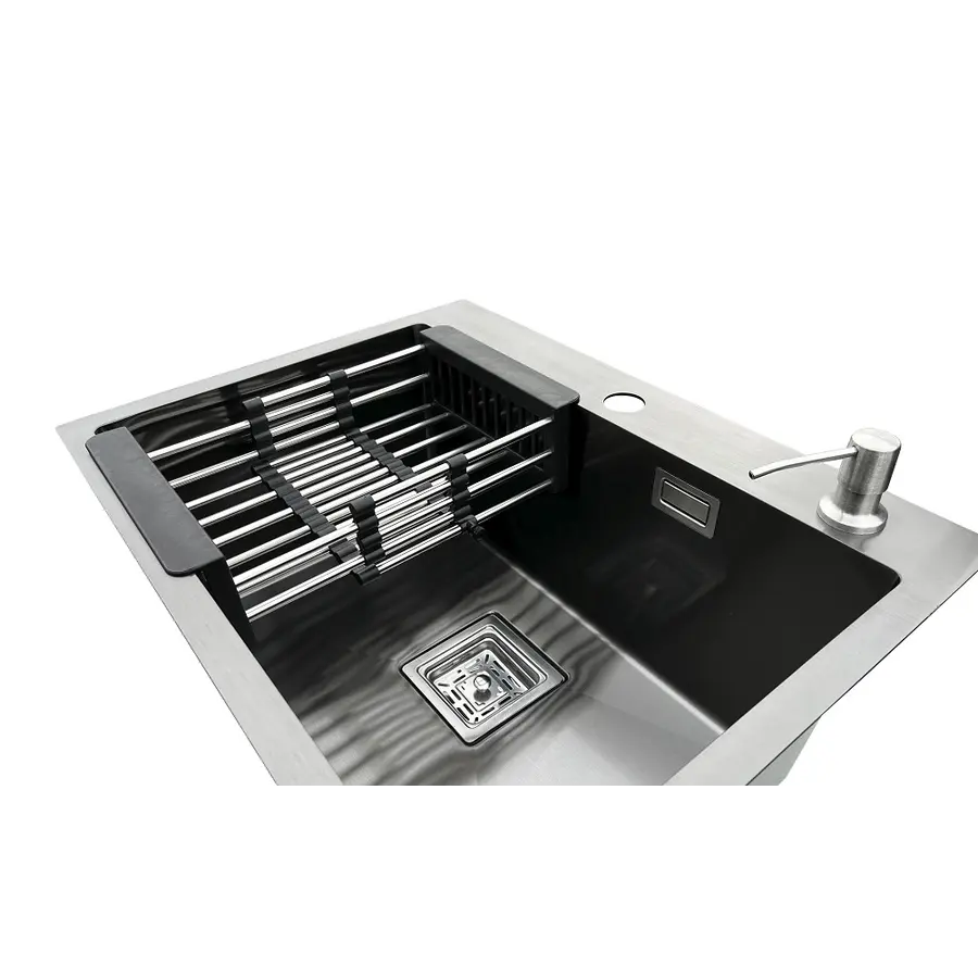 Кухонна мийка Romzha Arta Nova U-550 BL