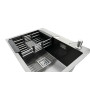 Кухонна мийка Romzha Arta Nova U-550 BL