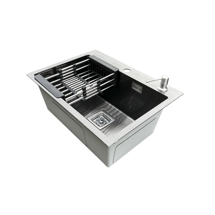 Кухонна мийка Romzha Arta Nova U-550 BL