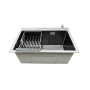 Кухонна мийка Romzha Arta Nova U-550 BL