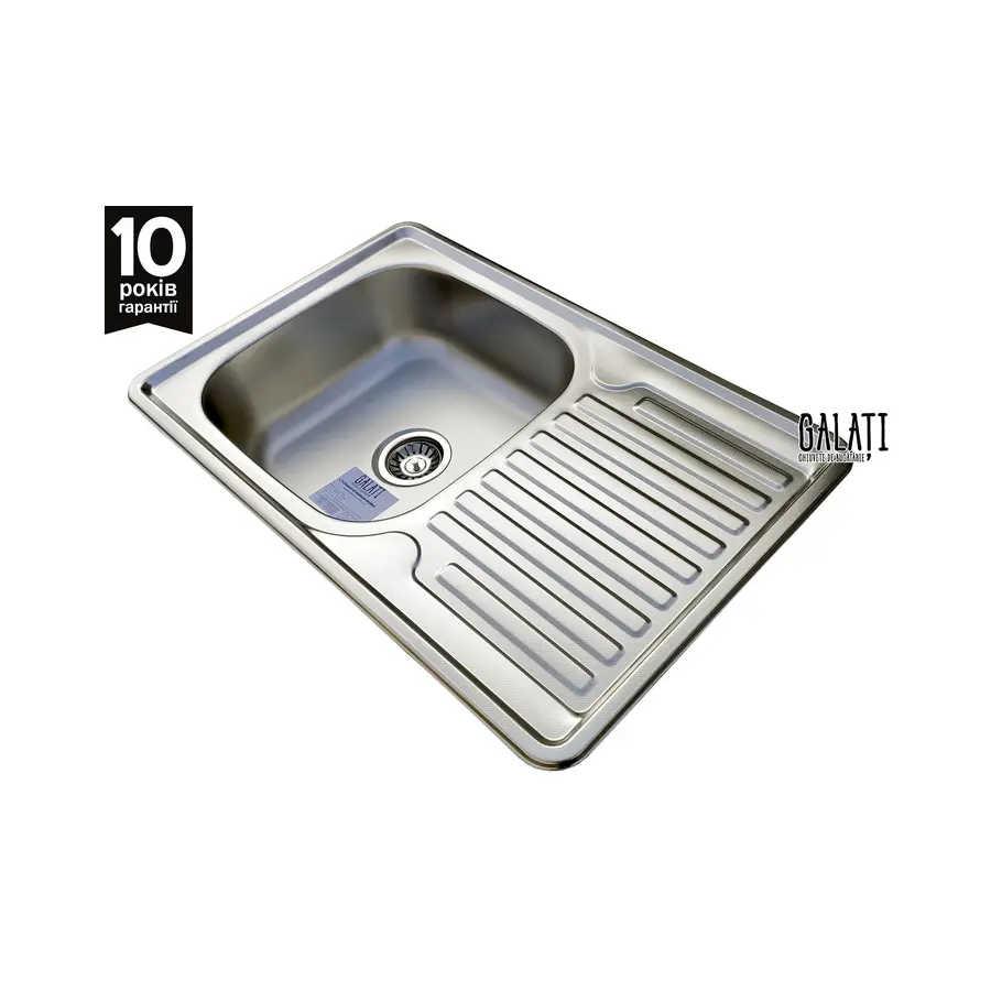 Кухонна мийка Galati Petrika 1.0C Textura