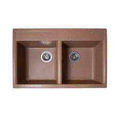 Кухонна мийка Galati Valuri 78-2D Teracota (701)
