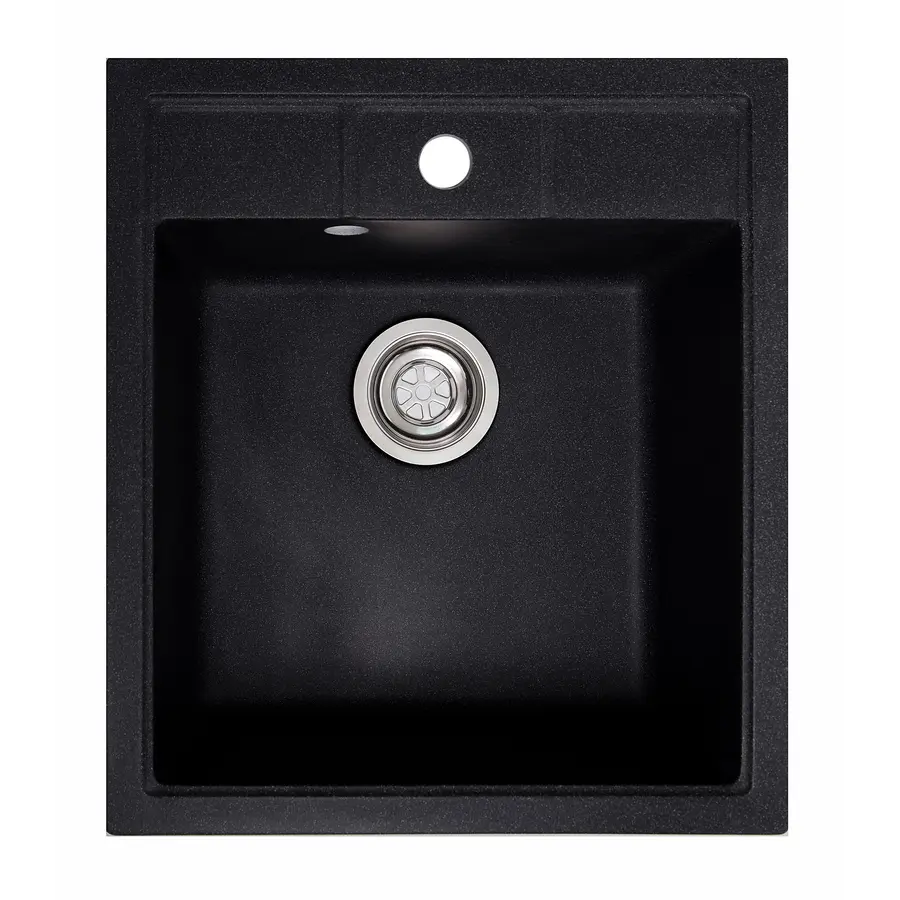 Гранітна мийка Galaţi Adiere Grafit (201) 46*51