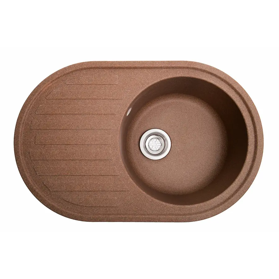 Гранитная мойка Galaţi Elegancia Teracotă (701) 77 * 50