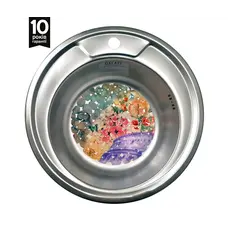 Кухонна мийка кругла Galaţi Sorin Satin 490