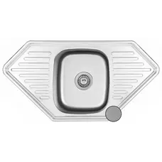 Кухонна мийка з нержавіючої сталі Galaţi Meduză Textură 9550