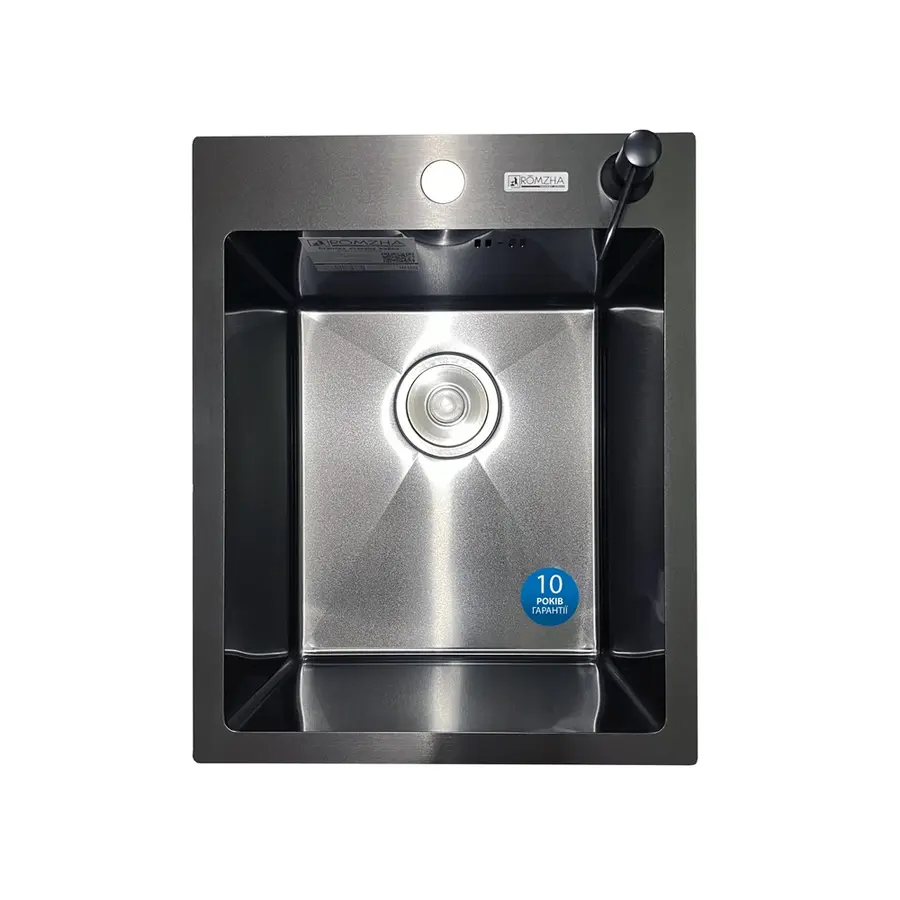 Кухонна мийка Romzha Arta U-350S BL