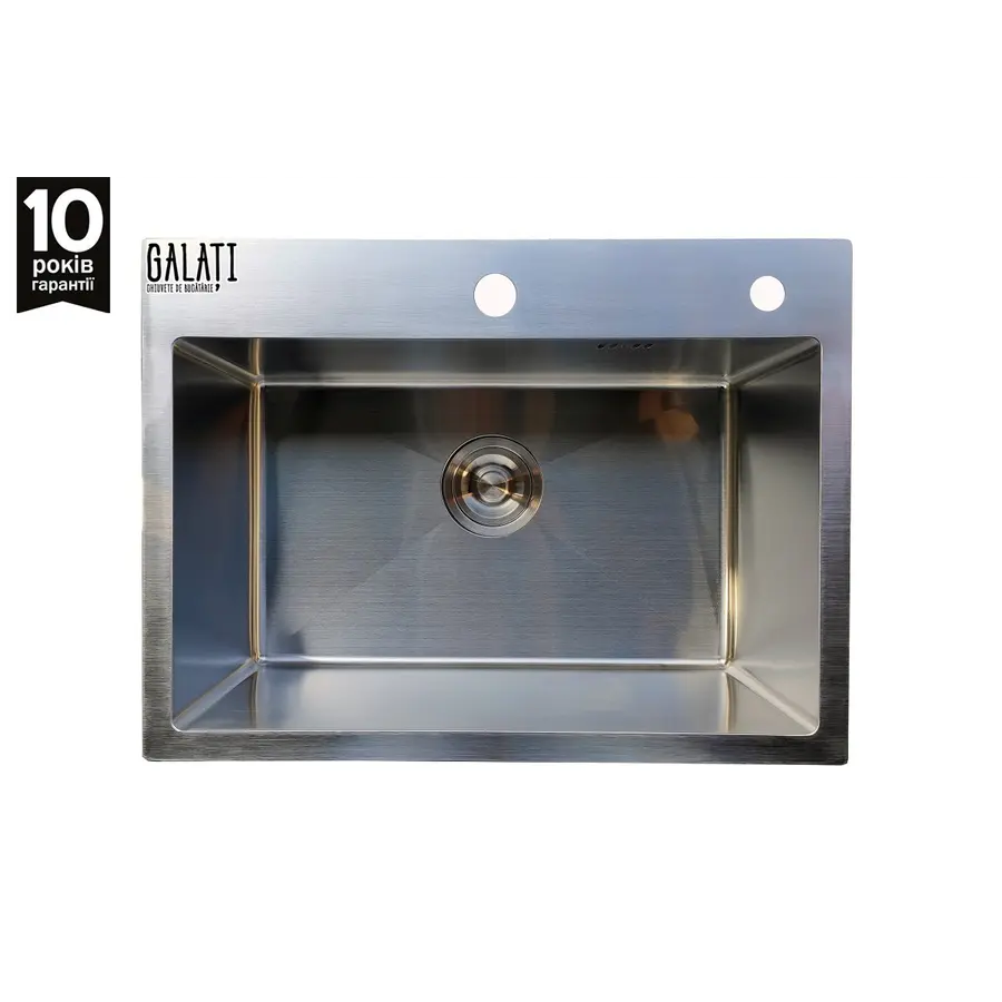 Кухонная мойка из нержавеющей стали Galaţi Arta U-530 5843
