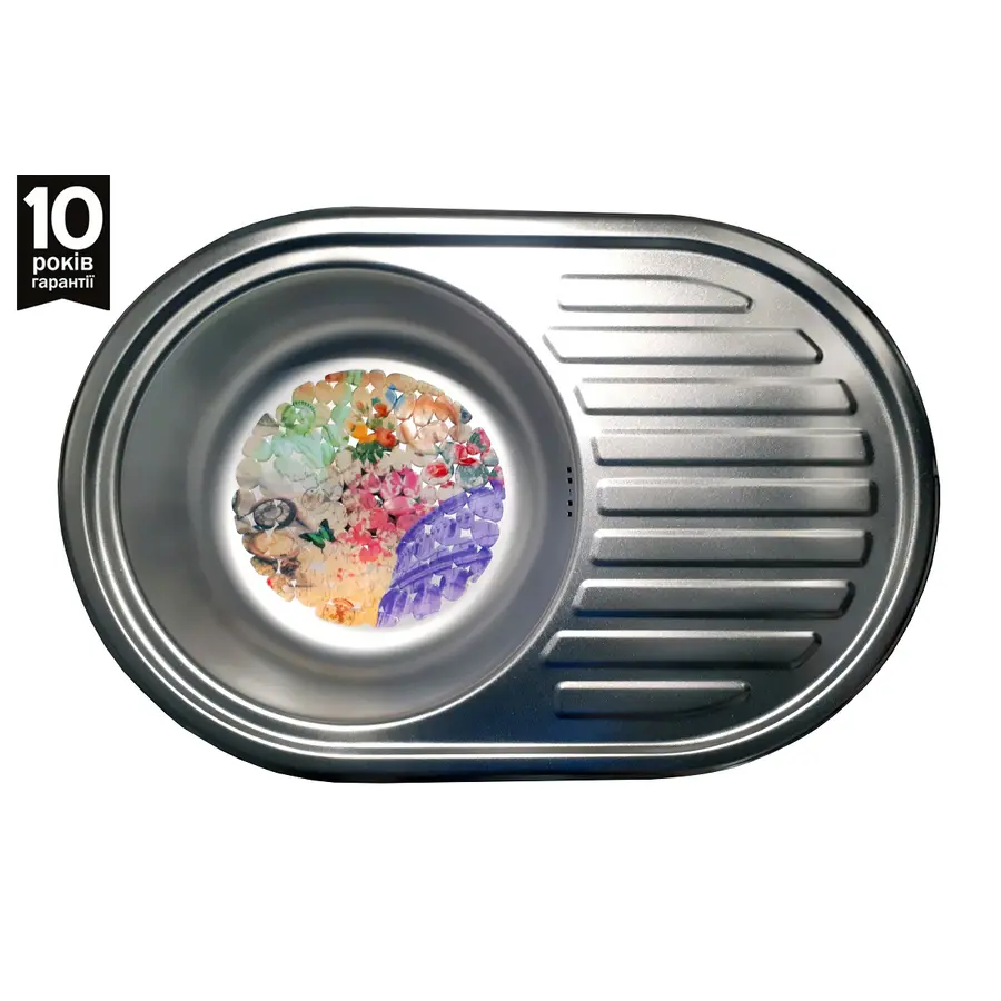 Кухонна мийка з нержавіючої сталі Galaţi (Eko) Dana Nova Satin 7750