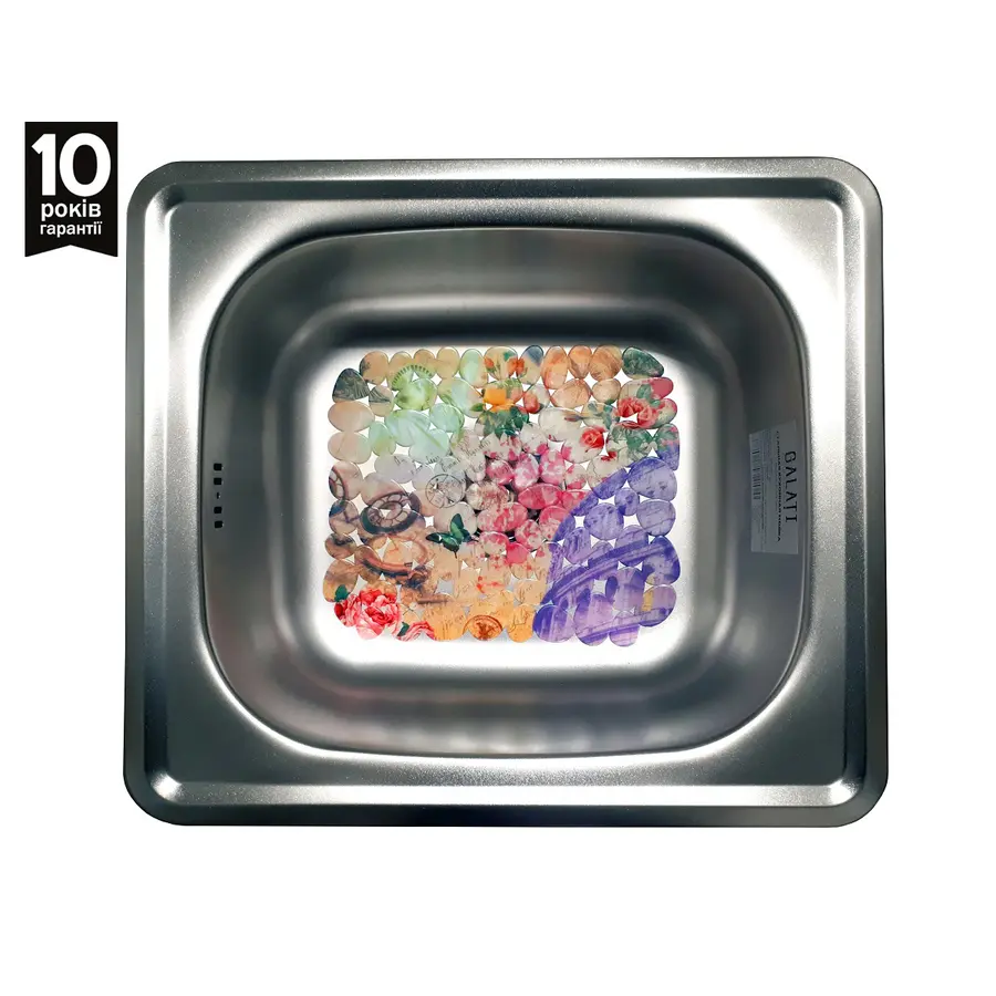 Кухонная мойка стальная Galaţi Nicola Satin 5044 сатин 