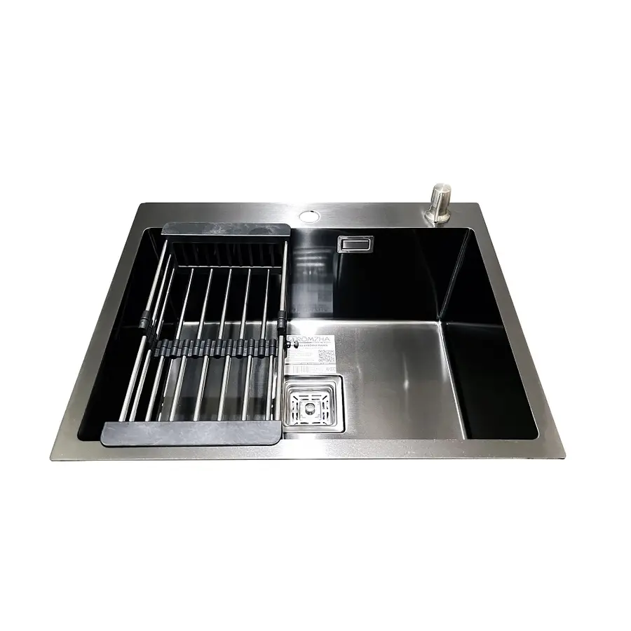 Кухонна мийка Romzha Arta Nova U-550 Max BL