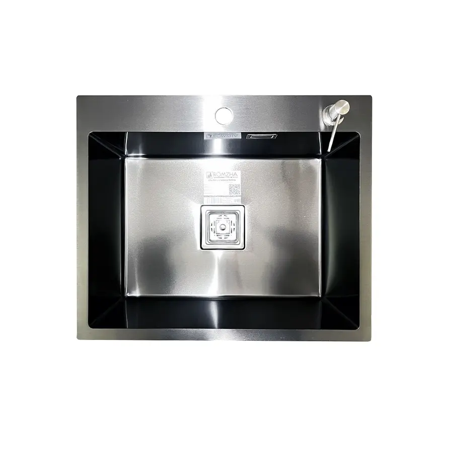 Кухонна мийка Romzha Arta Nova U-550 Max BL