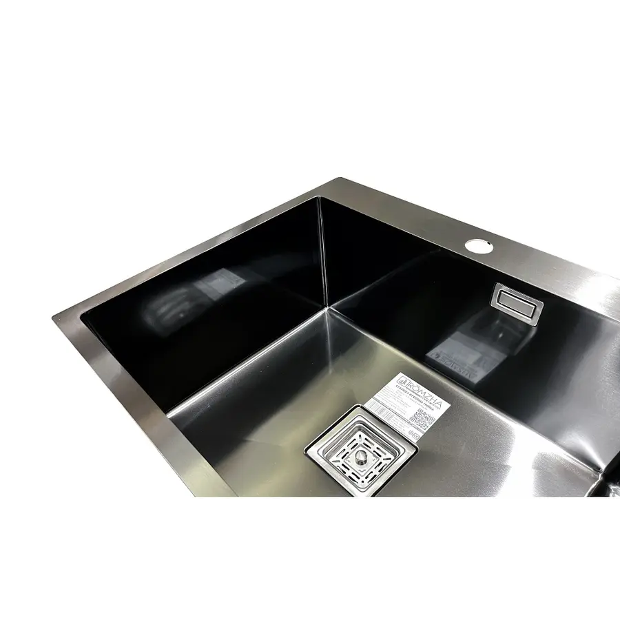 Кухонна мийка Romzha Arta Nova U-550 Max BL