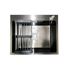 Кухонна мийка Romzha Arta Nova U-550 Max BL