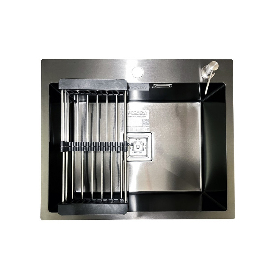 Кухонна мийка Romzha Arta Nova U-550 Max BL