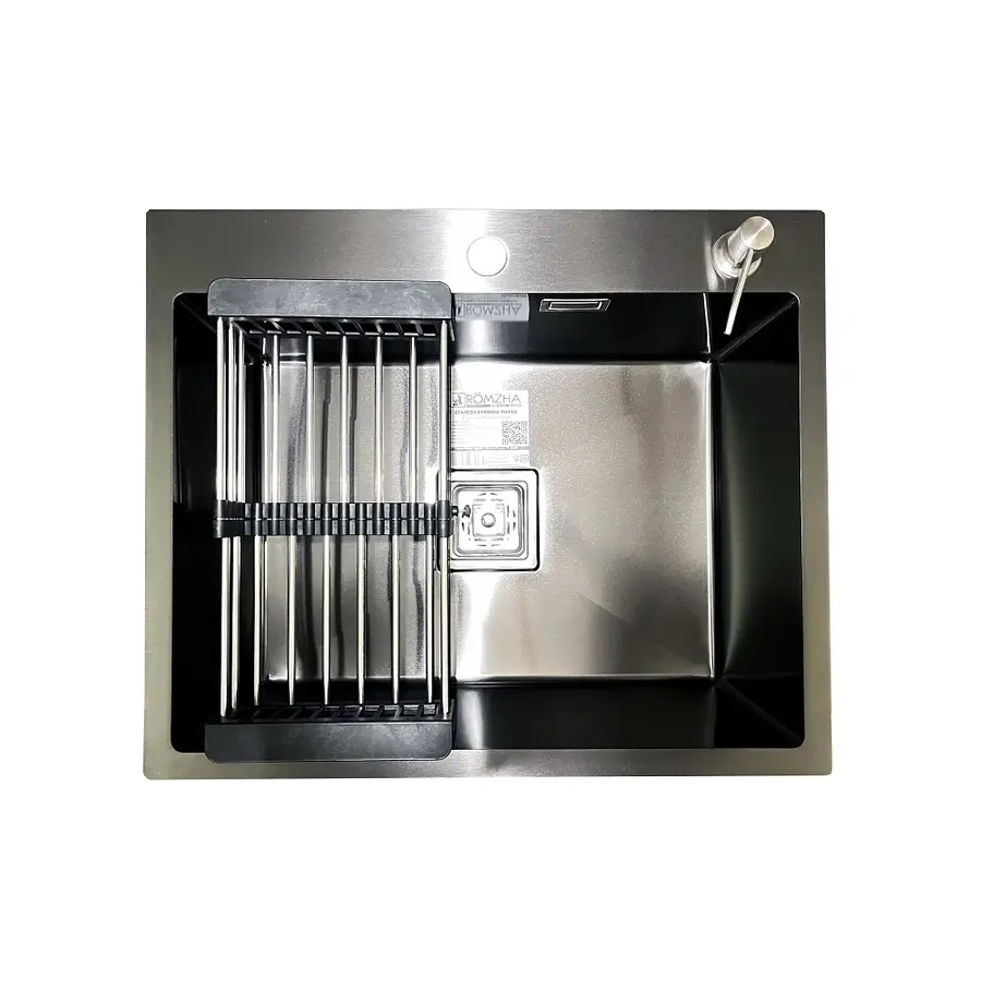 Кухонна мийка Romzha Arta Nova U-550 Max BL