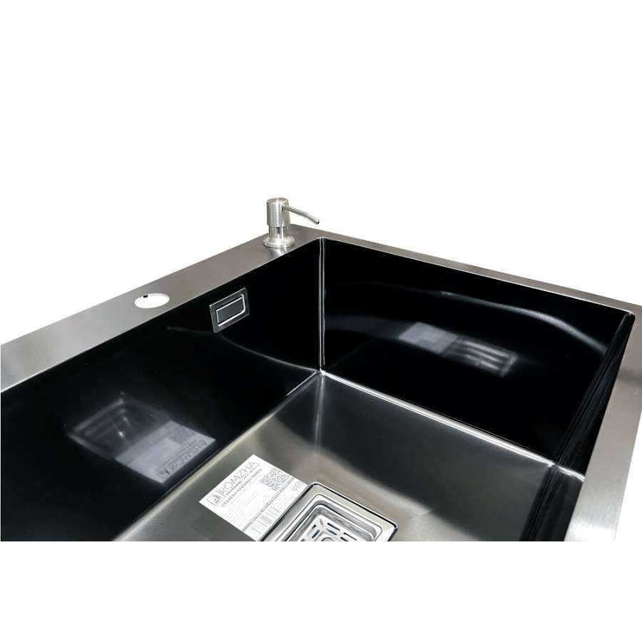 Кухонна мийка Romzha Arta Nova U-550 Max BL