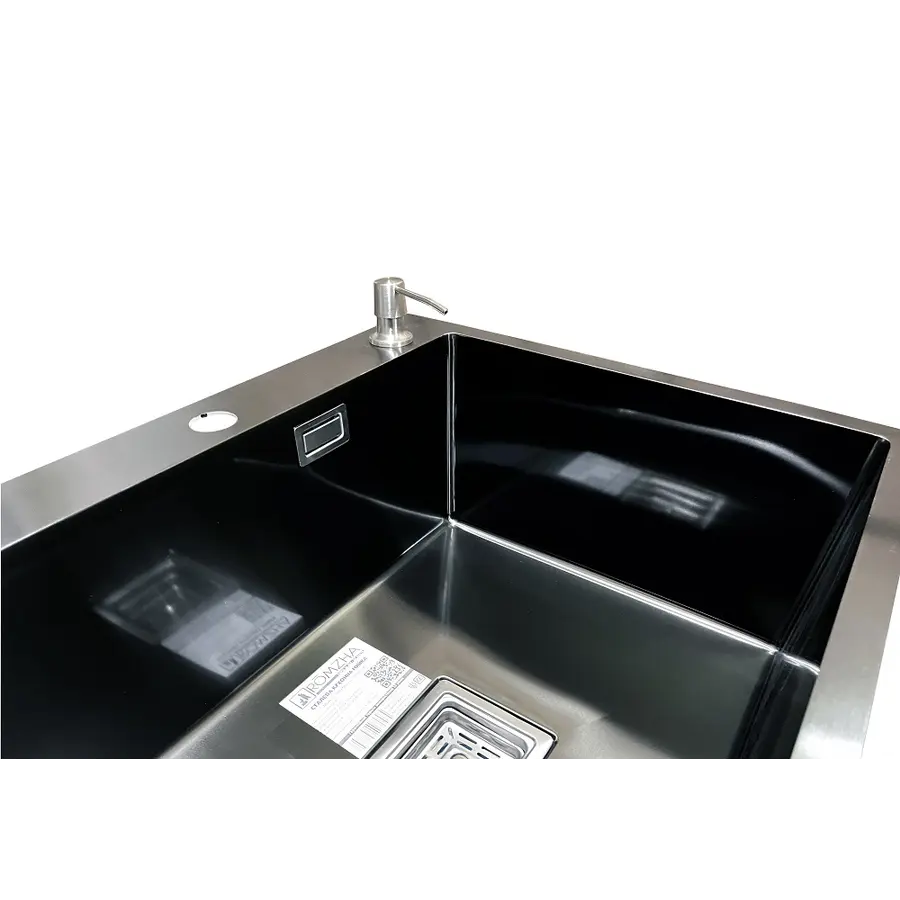 Кухонна мийка Romzha Arta Nova U-550 Max BL