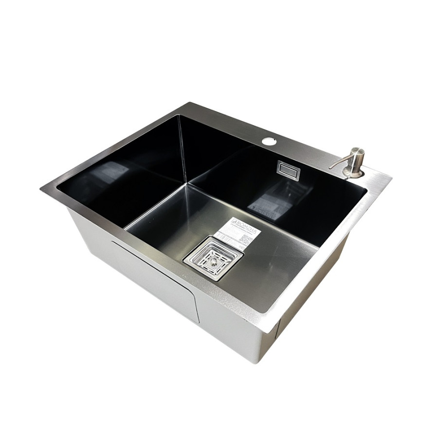 Кухонна мийка Romzha Arta Nova U-550 Max BL