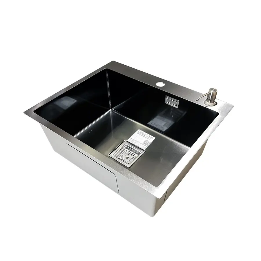 Кухонна мийка Romzha Arta Nova U-550 Max BL