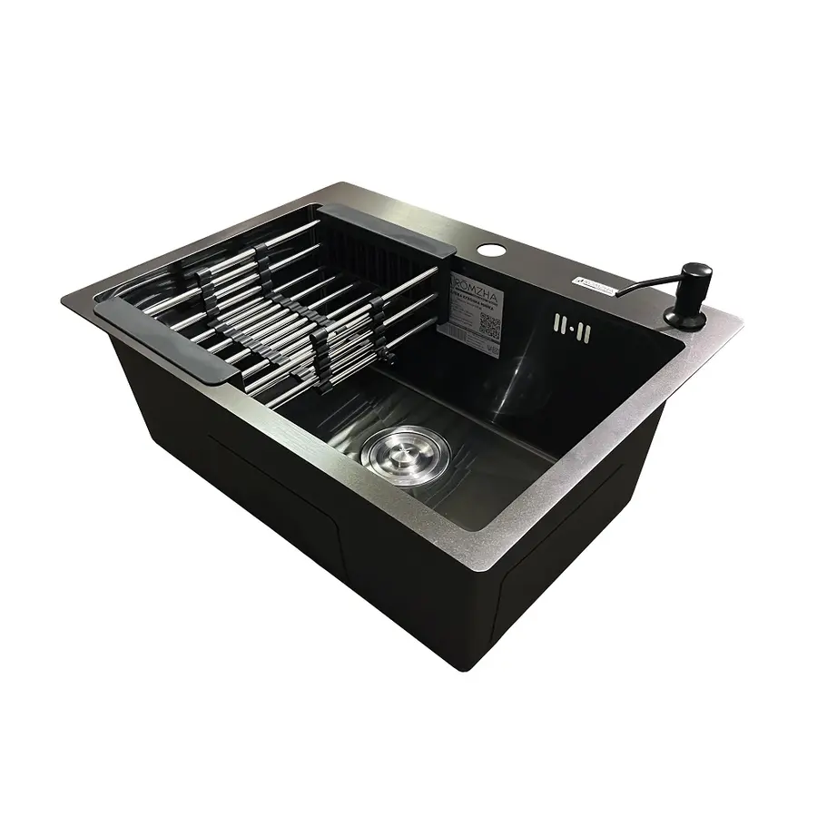 Кухонна мийка Romzha Arta U-550S BL