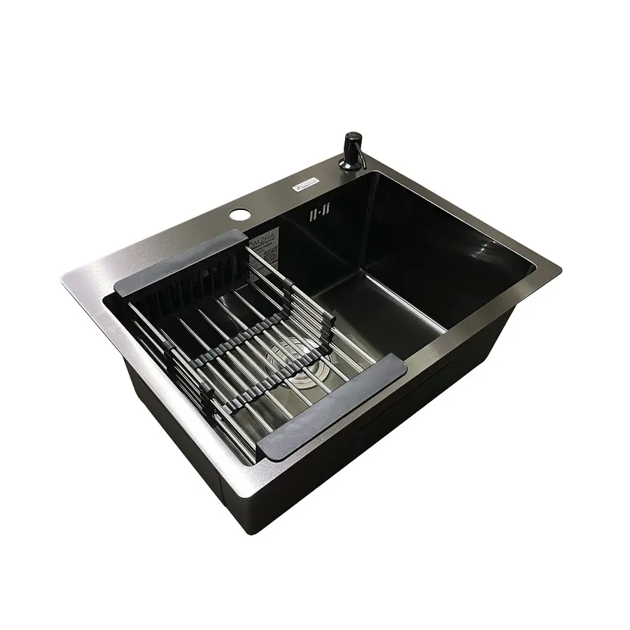 Кухонна мийка Romzha Arta U-550S BL