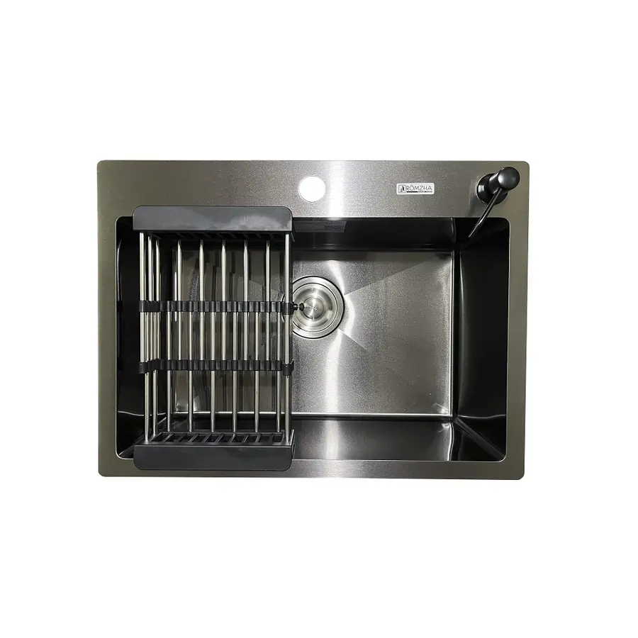 Кухонна мийка Romzha Arta U-550S BL